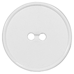 Elan 05 0027 A 2 Hole White Button (3/card) .69"/18 mm